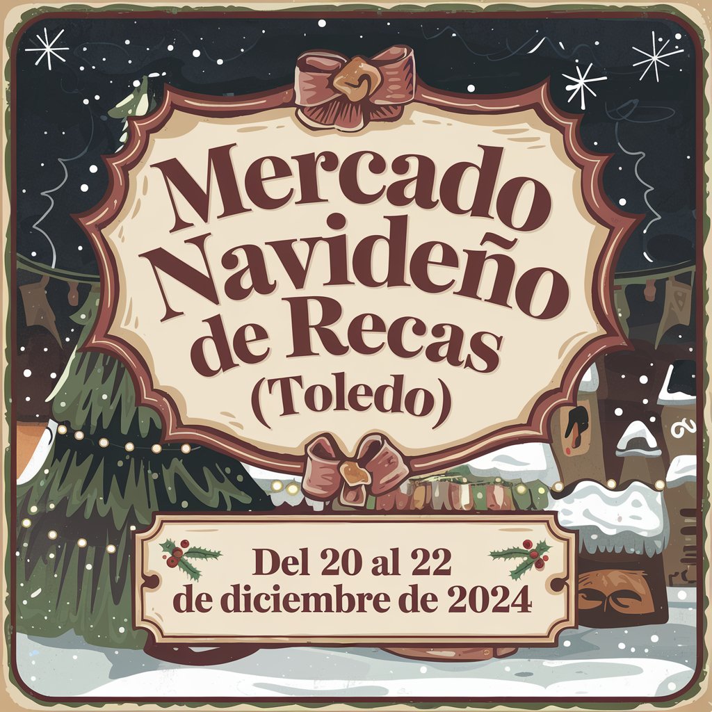 Mercado Navideño de Recas (Toledo) 2024