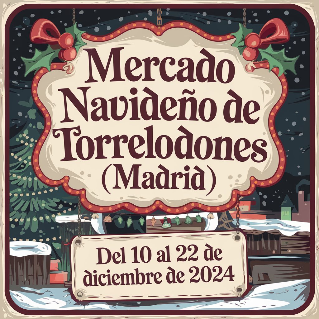 Mercado Navideño de Torrelodones (Madrid) 2024