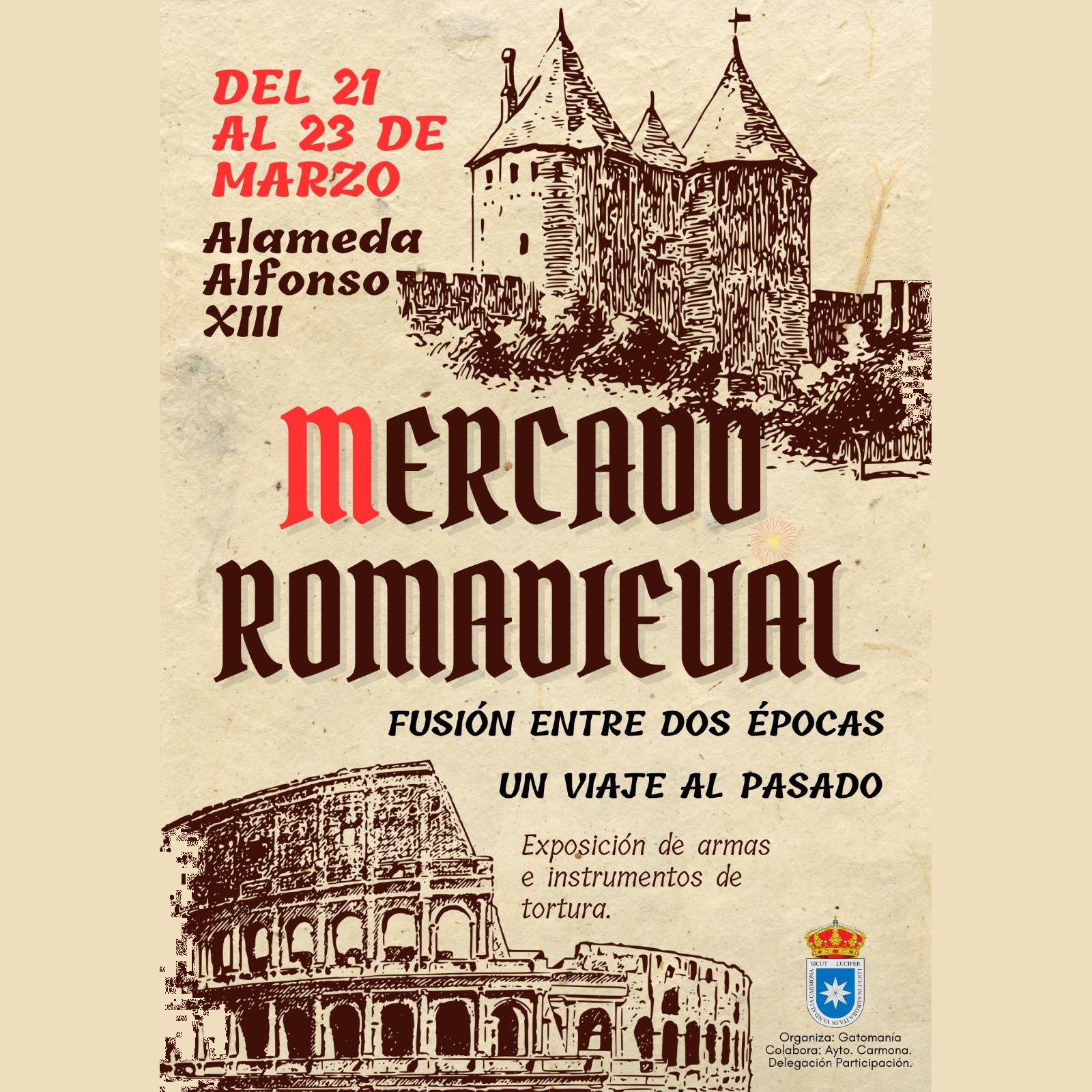 Mercado Romadieval en Carmona (Sevilla) 2025