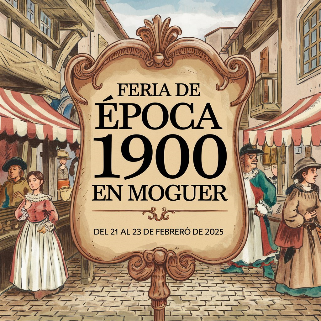 Feria de Época 1900 en Moguer (Huelva) 2025