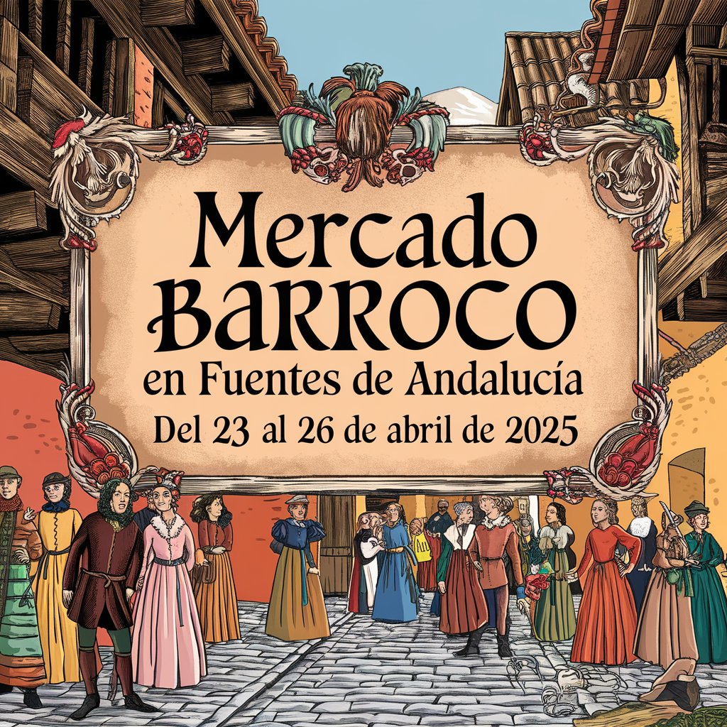 Mercado Barroco en Fuentes de Andalucía 2025