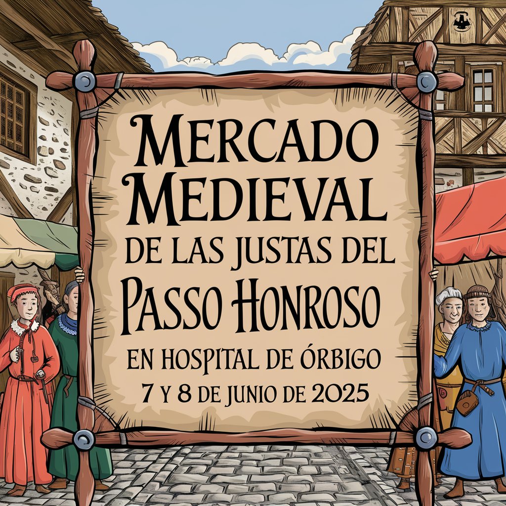 Mercado Medieval de las Justas del Passo Honroso de Hospital de Órbigo 2025